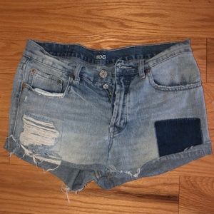 Urban outfitters BDG distressed tomgirl jean short